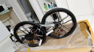 Bicicleta Plegable Crosski Negra