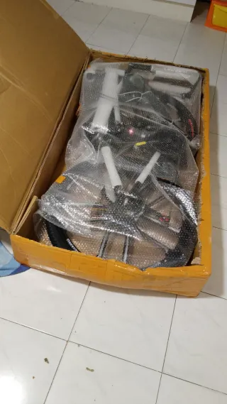 Bicicleta Plegable Crosski Negra