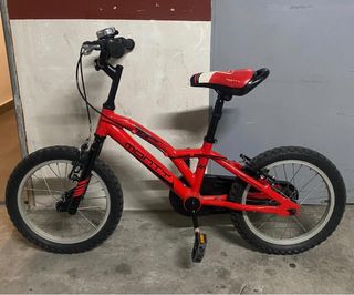 Bicicleta Monty Roja Infantil
