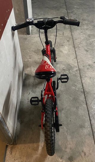 Bicicleta Monty Roja Infantil