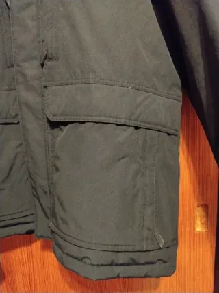 Abrigo Columbia Negro Talla XL