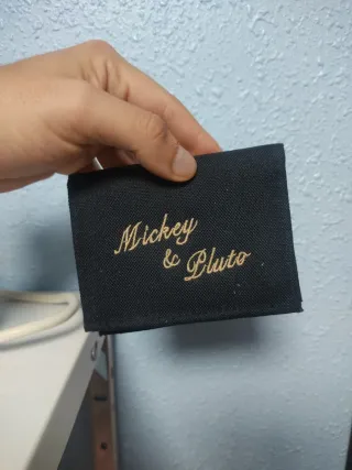 Cartera Mickey Mouse y Pluto Disney