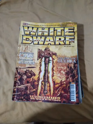 Varias revistas White Dwarf