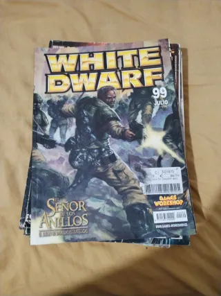 Varias revistas White Dwarf