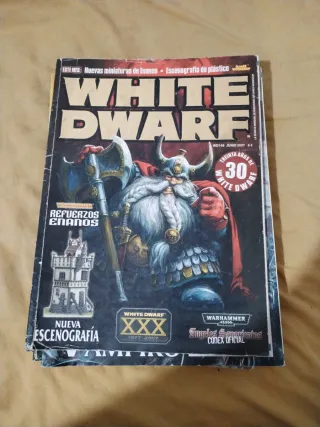 Varias revistas White Dwarf