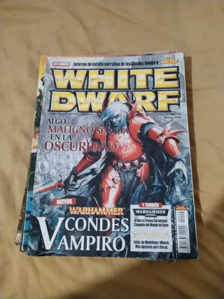 Varias revistas White Dwarf