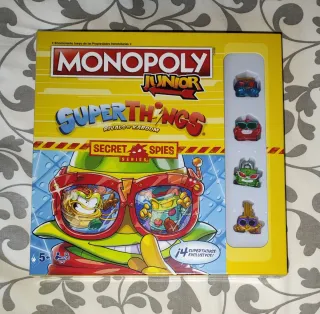 Monopoly Junior SuperThings Secret Spies