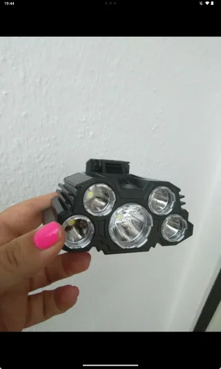 Linterna Frontal Recargable USB LED