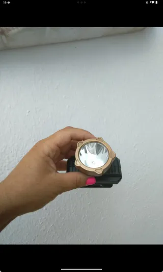 Linterna Frontal Recargable USB LED