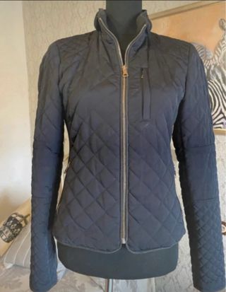 Cazadora acolchada Zara azul marino