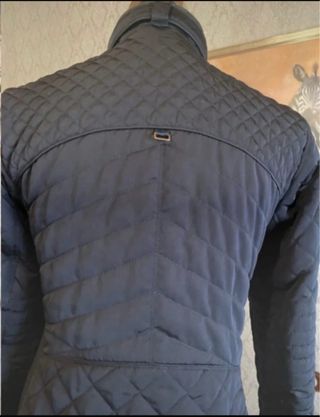 Cazadora acolchada Zara azul marino