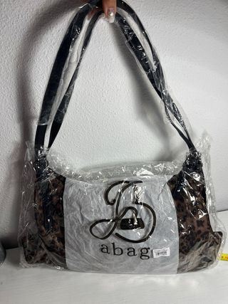 Bolso de mano estampado leopardo