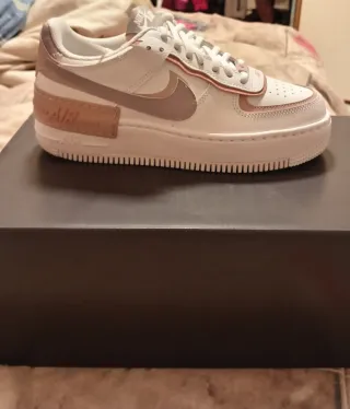 Nike Air Force 1 Shadow Beige/Bianco