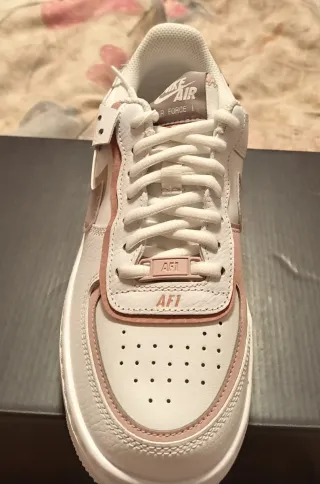 Nike Air Force 1 Shadow Beige/Bianco