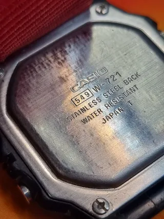 Casio W-720 Vintage 1980s 100m LCD