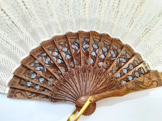 Abanico Macramé Artesanal