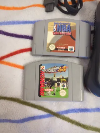 Nintendo 64 negro + Expansion pack +2 juegos