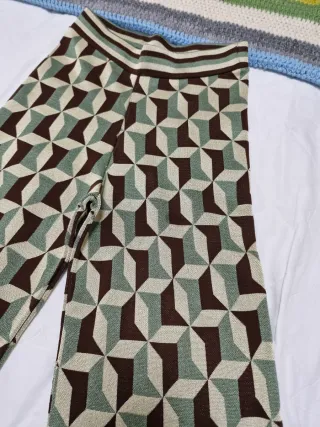 Pantalón Zara TS Vintage Ancho Talla S