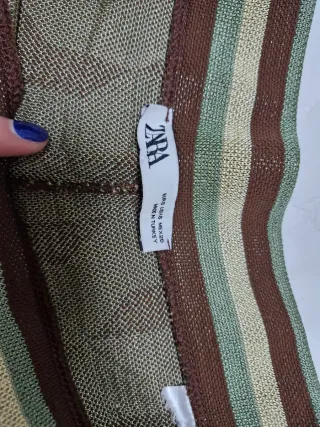 Pantalón Zara TS Vintage Ancho Talla S