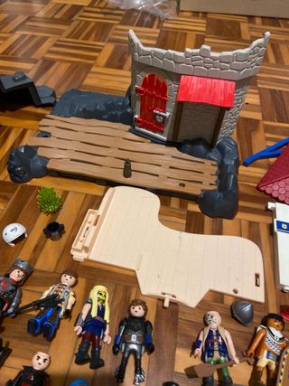 Playmobil lotto con figure e accessori