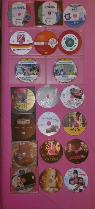 Lotto 20 DVD Originali Film Cult, Calcio, AS Roma