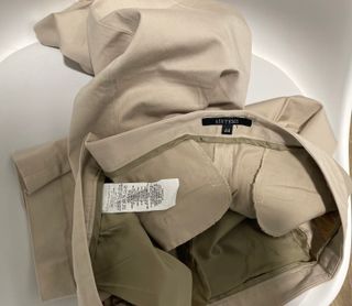 Pantalones 3/4 Síntesis Talla 44 Beige