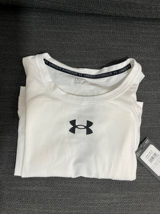 Camiseta Under Armour Hombre Blanca