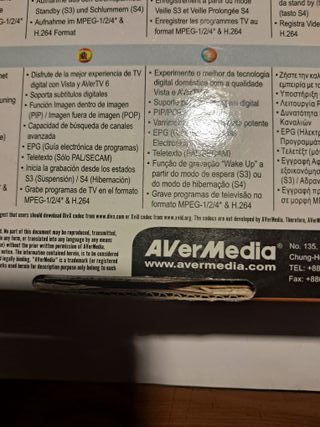 Scheda TV AVerMedia AVerTV Hybrid Express Slim