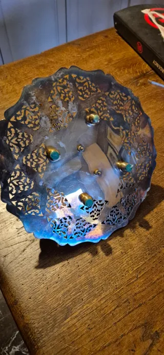 Piatto da portata decorato