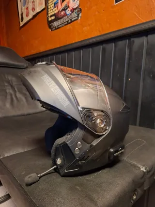 Casco Harley Davidson Negro