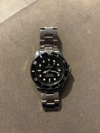 Reloj Rolex Submariner Oyster Perpetual Negro/Plat