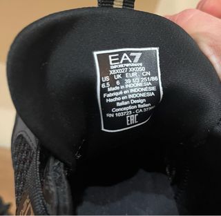 Zapatillas Emporio Armani Unisex Negras