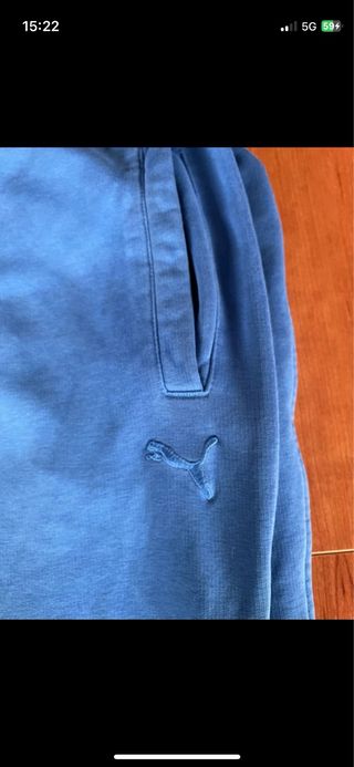 Pantalón Puma Chándal Deportivo Azul Track Pants