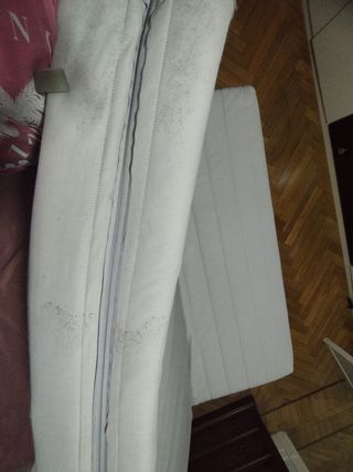 Colchón Plegable Tela Gris