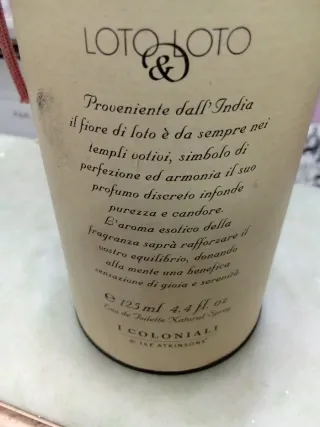 I COLONIALI Loto & Loto Eau de Toilette 125ml
