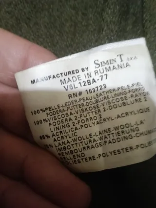 Parka Armani Jeans vintage uomo