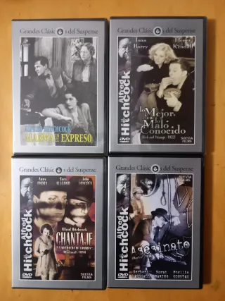 13 películas DVD Alfred Hitchcock