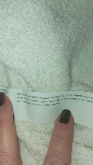 Chaqueta muy elegante.Talla S, pero como talla M