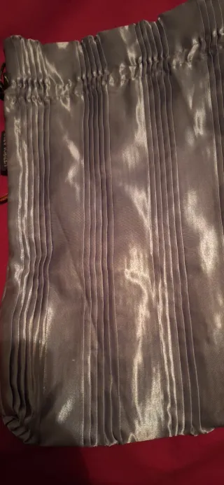 Sacchettini in raso dorato e argentato