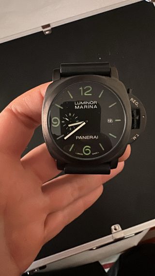 Panerai Luminor Marina Reloj Negro