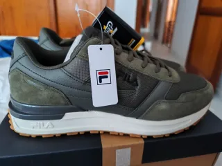 Zapatillas Fila Verde/Marrón