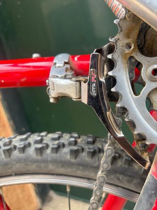 Bicicleta Cannondale Roja