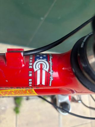 Bicicleta Cannondale Roja