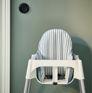 Cojín Trona Bebé Antilop Ikea Rayas
