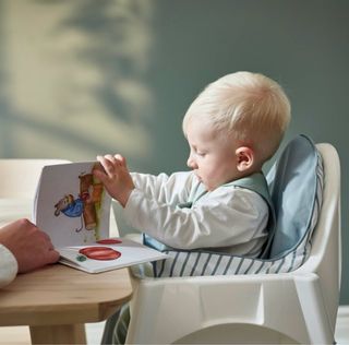 Cojín Trona Bebé Antilop Ikea Rayas