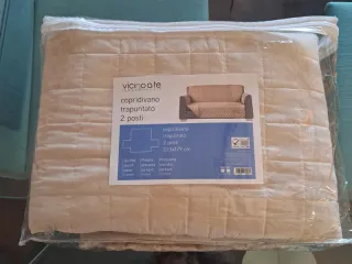 Copridivano trapuntato 2 posti