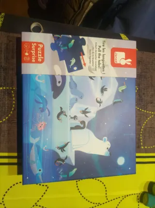 Puzzle Janod Sorpresa Animales Marinos