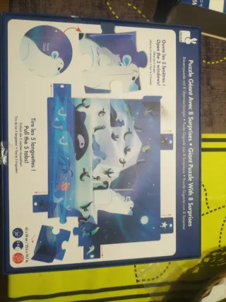 Puzzle Janod Sorpresa Animales Marinos