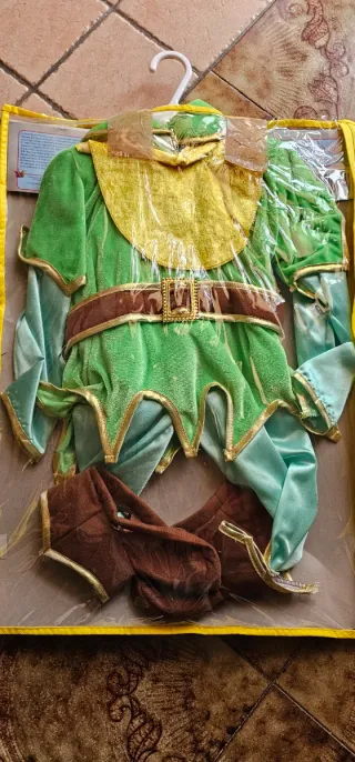 Costume Carnevale Elfo/Folletto Bambino