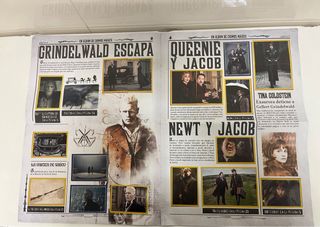 Álbum Cromos Mágico Harry Potter Grindelwald